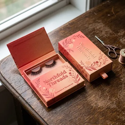 Custom eyelash boxes